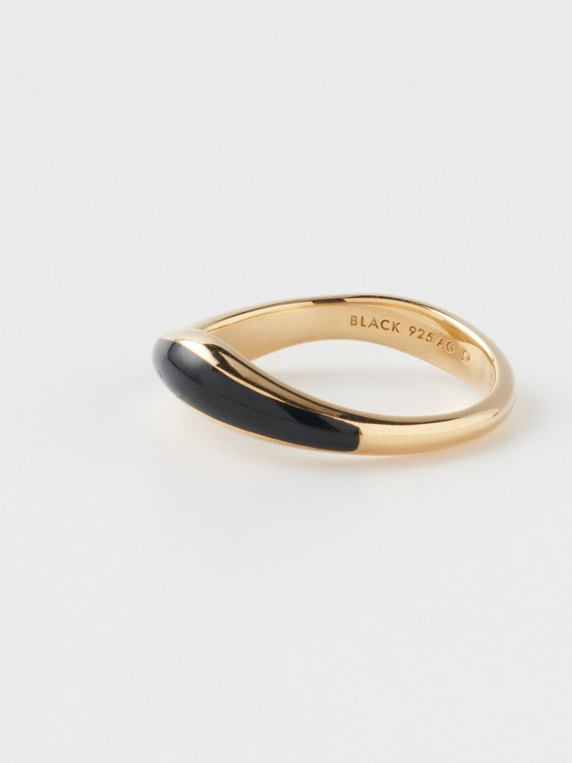 JAPAN EXCLUSIVE COLLECTION】Aura Ring Black Goldリング – H.P.