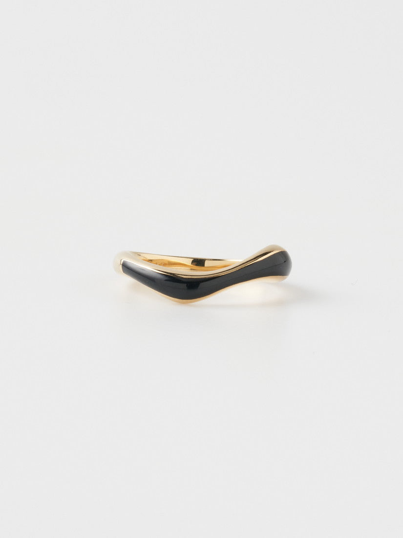 【JAPAN EXCLUSIVE COLLECTION】Aura Ring Black Goldリング