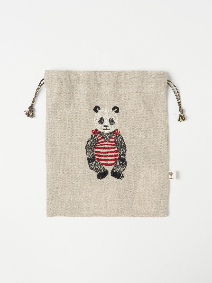 【限定商品】巾着S Drawstring bag small Panda