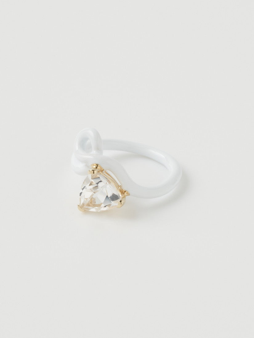 リング TRILLION VINE RING IN WHITE