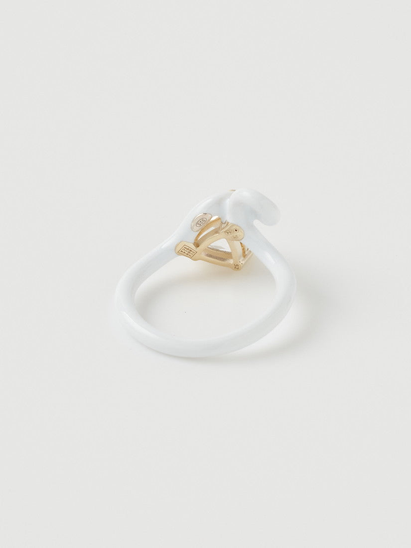 リング TRILLION VINE RING IN WHITE