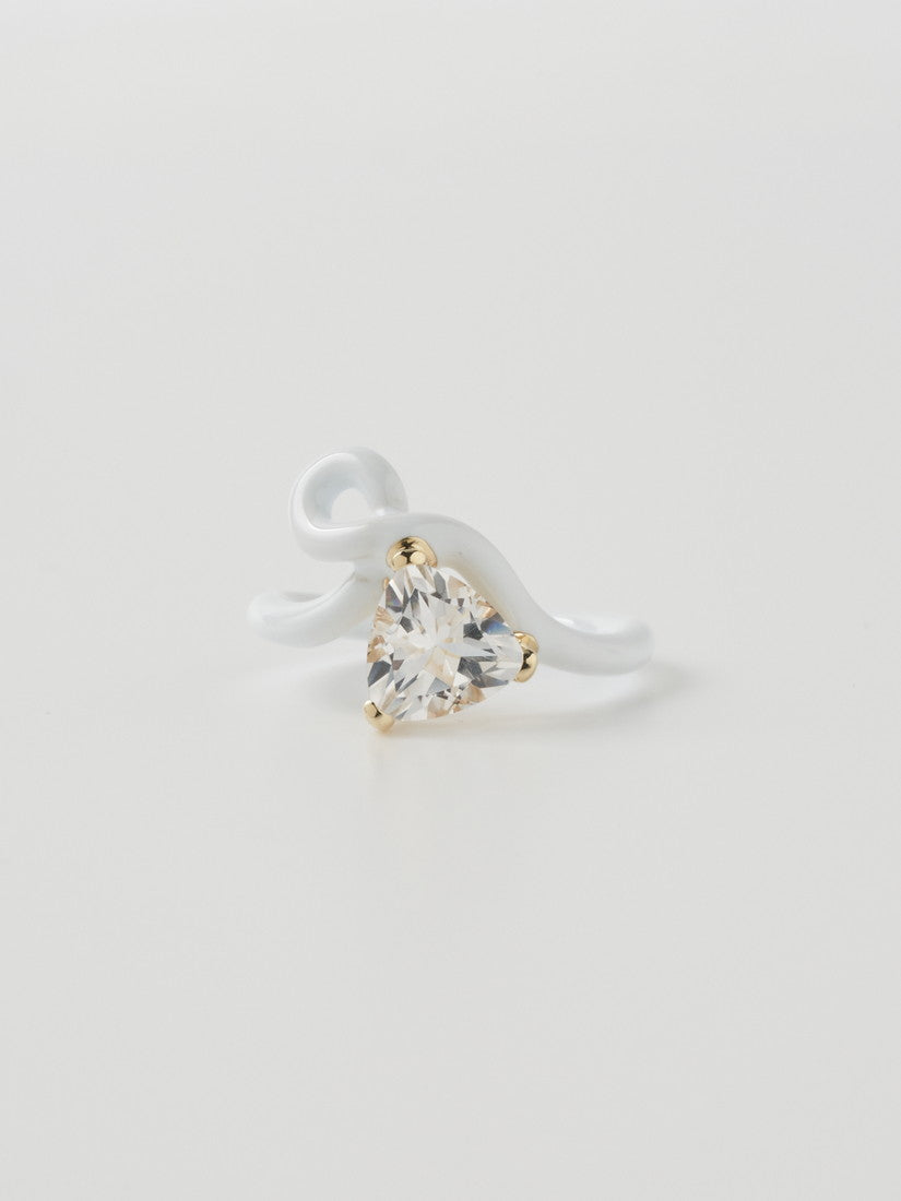 リング TRILLION VINE RING IN WHITE