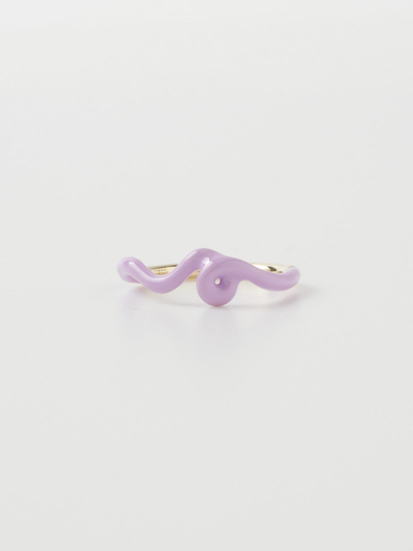 リング WISTERIA WAVE STACKING RING