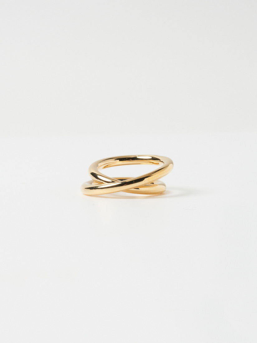 リング 3.0 spiral ring vermeil