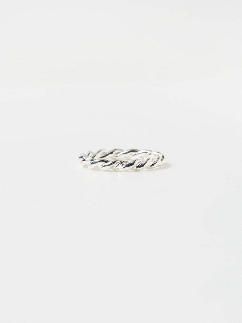 リング 3.0 twisted ring silver