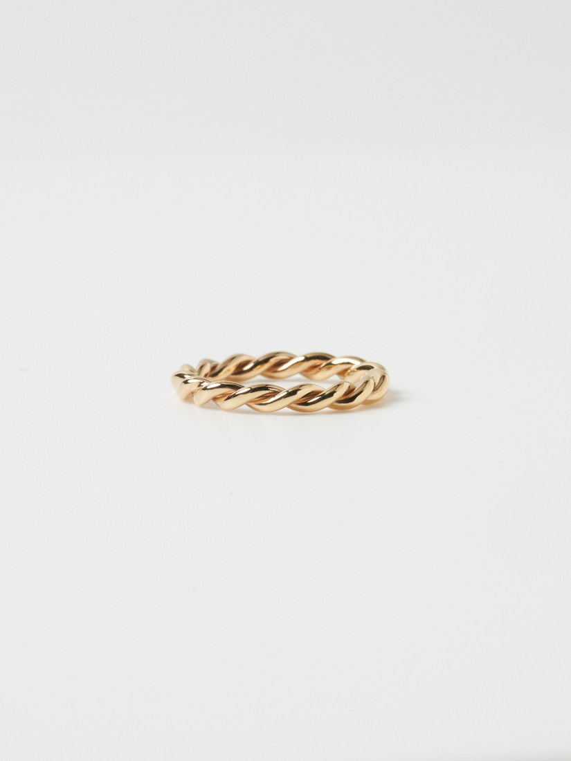 リング 3.0 twisted ring vermeil