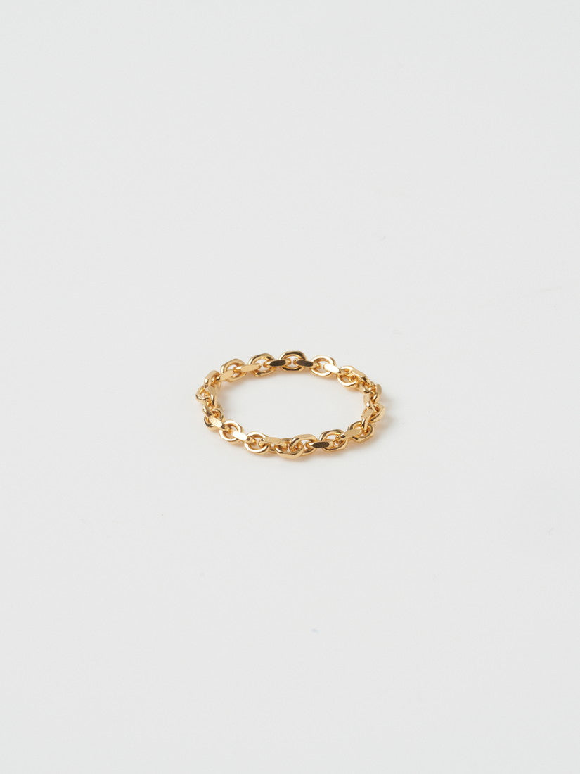 リング Chain ring vermeil