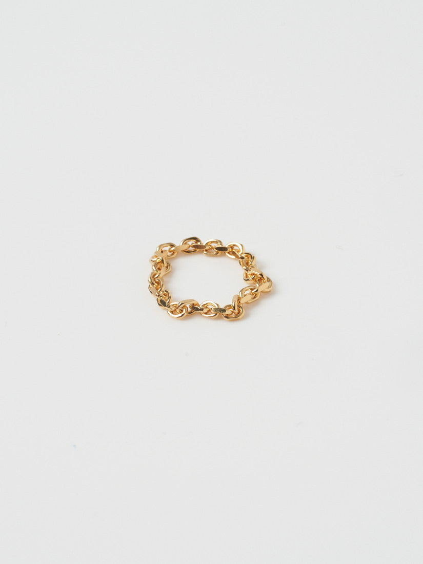 リング Chain ring vermeil