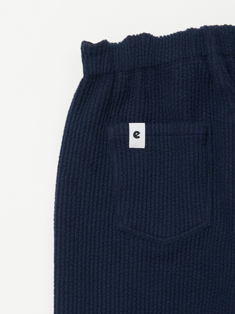 【キッズ】コーデュロイニットパンツ / navy