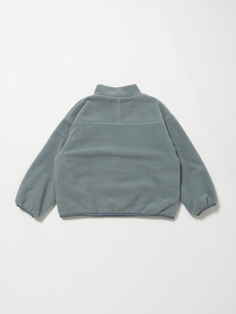 【キッズ】マイクロフリースHalf ZIP / green