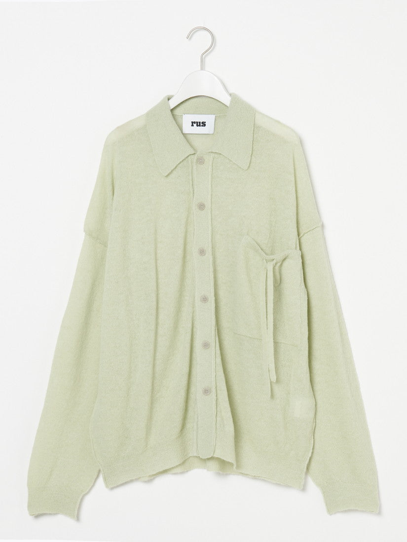 《RUS》SASAYAKI Polo Cardigan