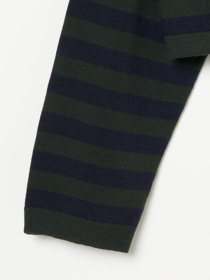 MERINO WOOL STRIPED カーディガン