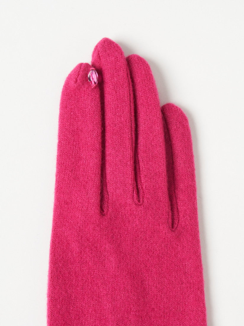 《wool,cube,wool!》ウサギグローブ Pink