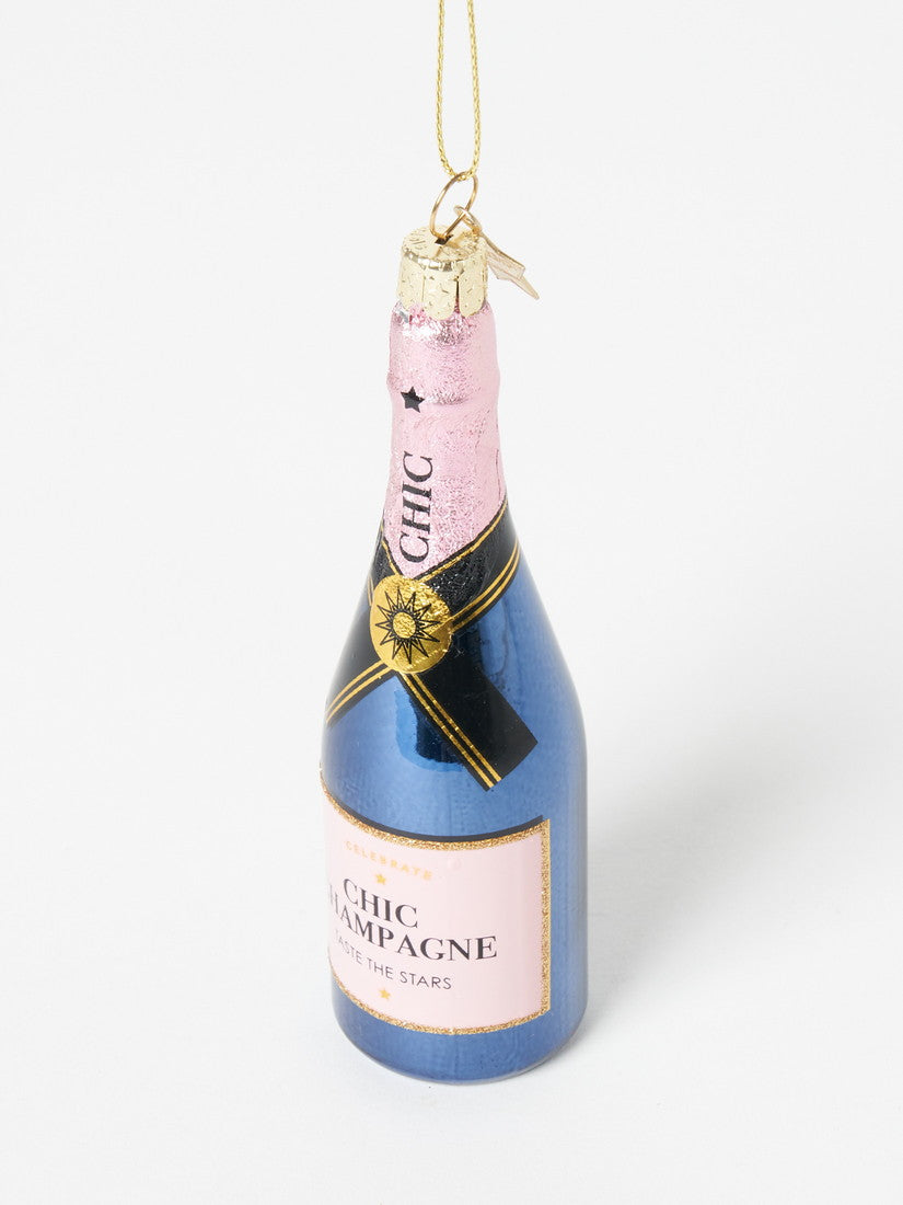 《VONDELS》オーナメント luxury pink bottle with champagne