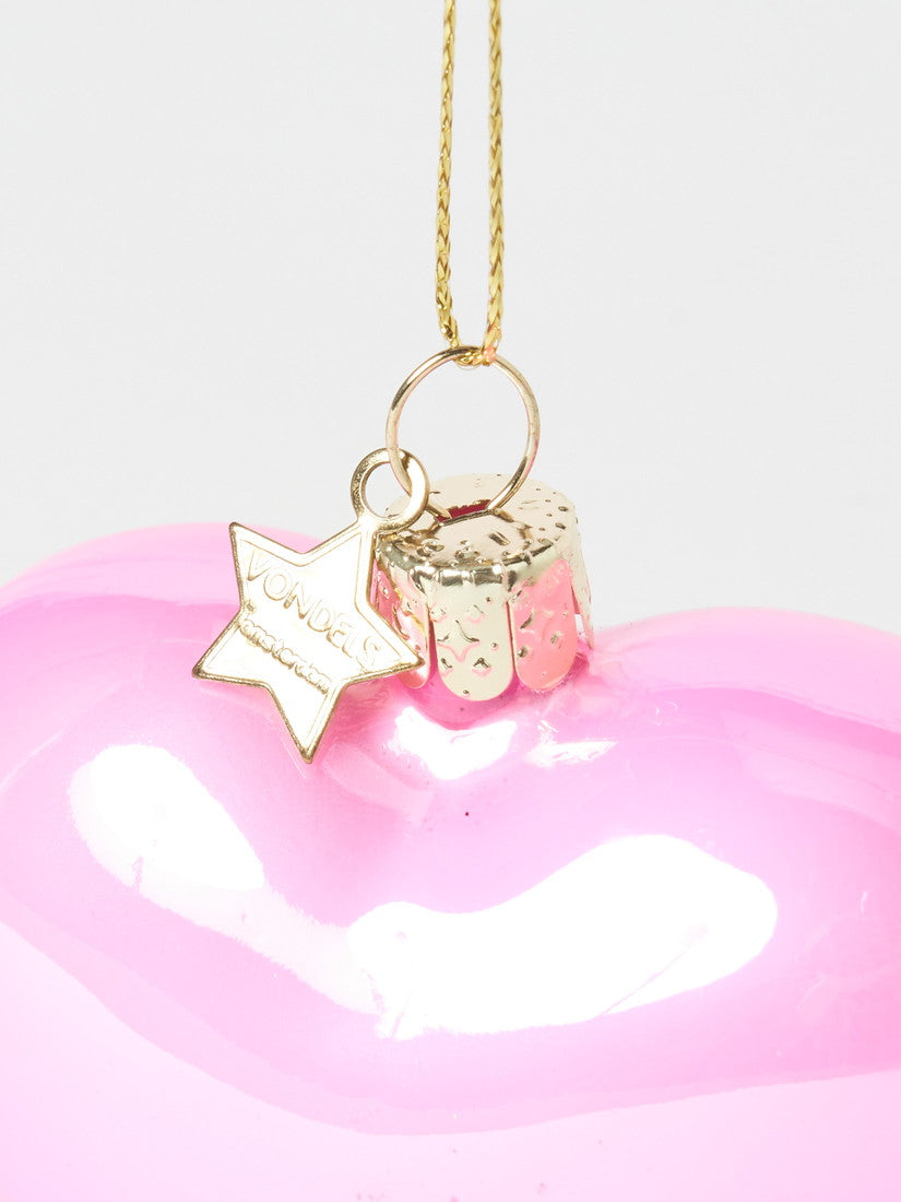 《VONDELS》オーナメント pink opal heart