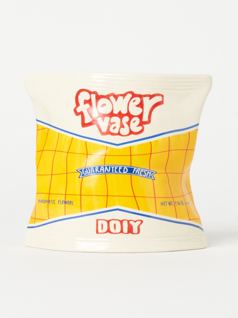 《DOIY》フラワーベース Corner Shop Chips Bag