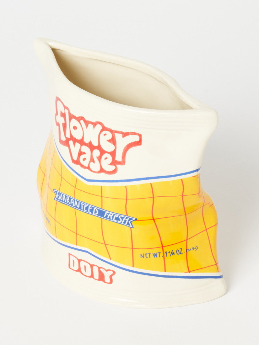 《DOIY》フラワーベース Corner Shop Chips Bag