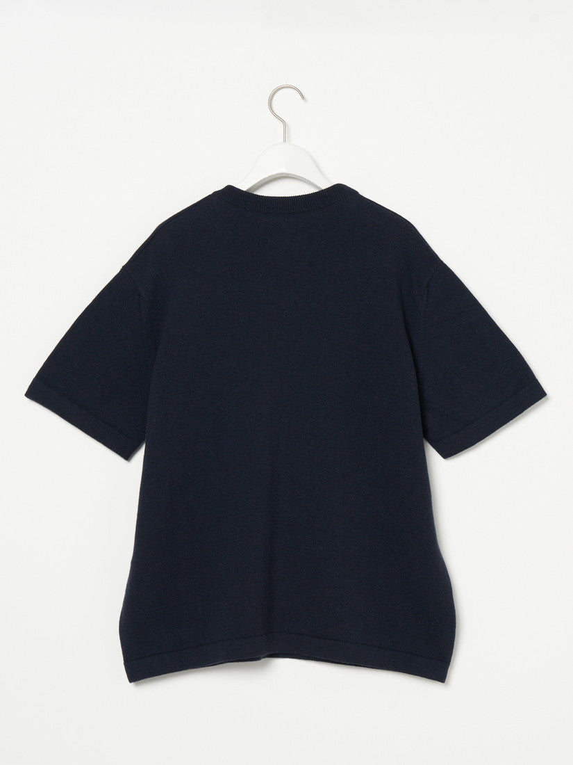 MERINO WOOL BEADED Tシャツ