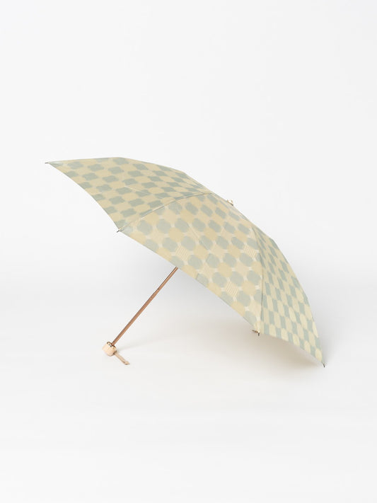 《槙田商店》折りたたみ傘 ノルディックドットコラージュ