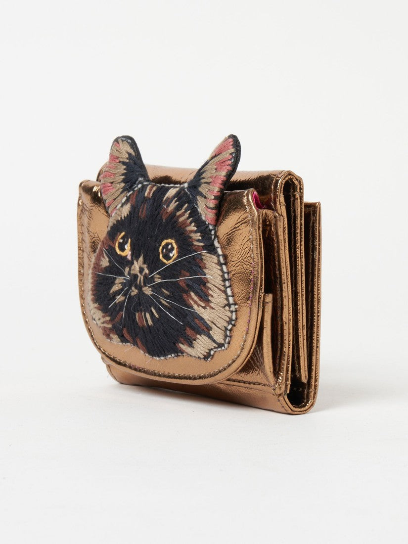 black cat wallet(Bronze)