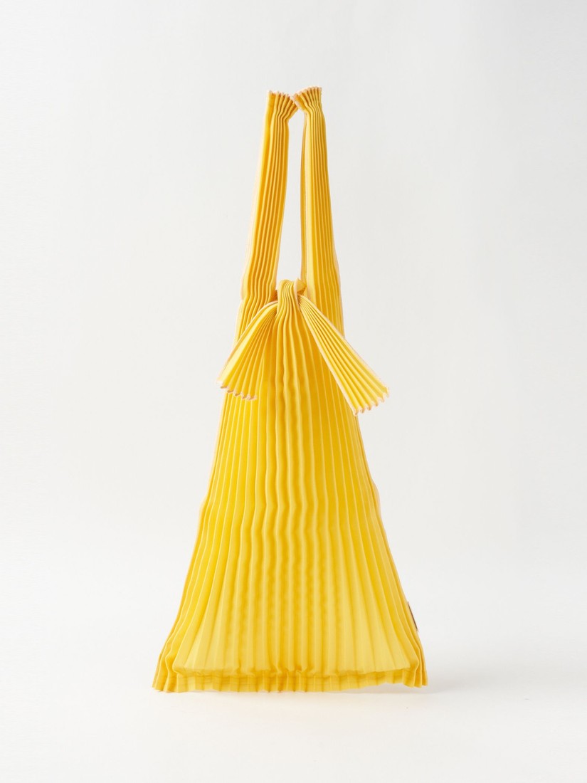 Japanese discount pleated tote