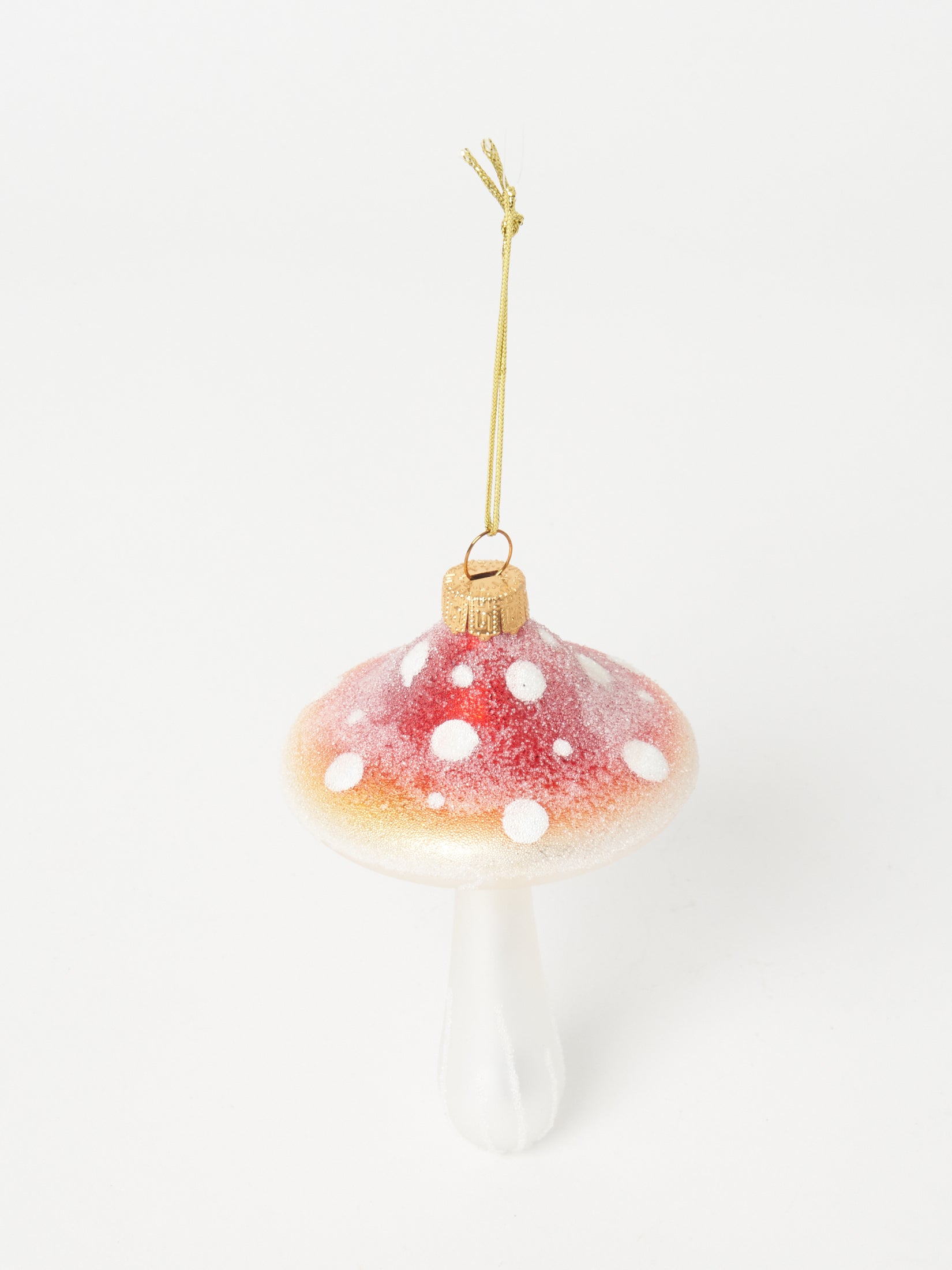 * mushroom ornament ❀**  小さ目 ピンク キノコさん傘はこれまた珍しいピンク色です