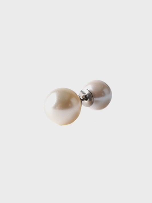basic pearl rivets ピアス(片耳用)