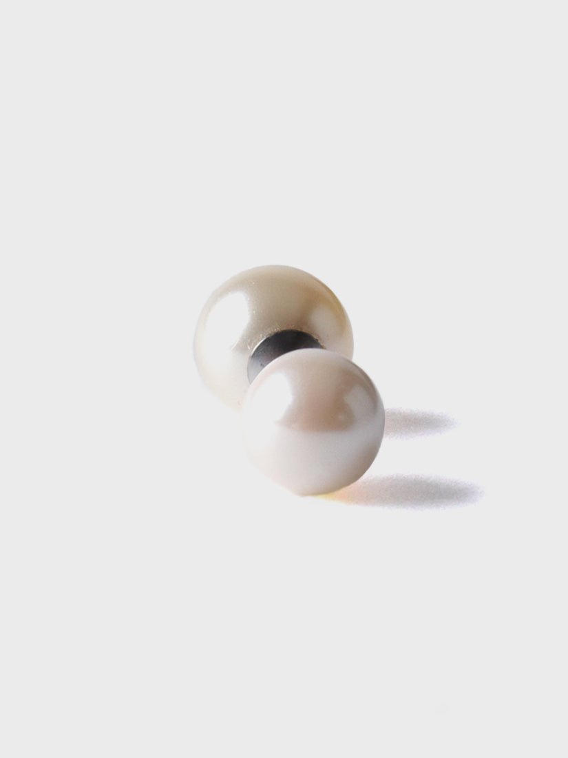 basic pearl rivets ピアス(片耳用)
