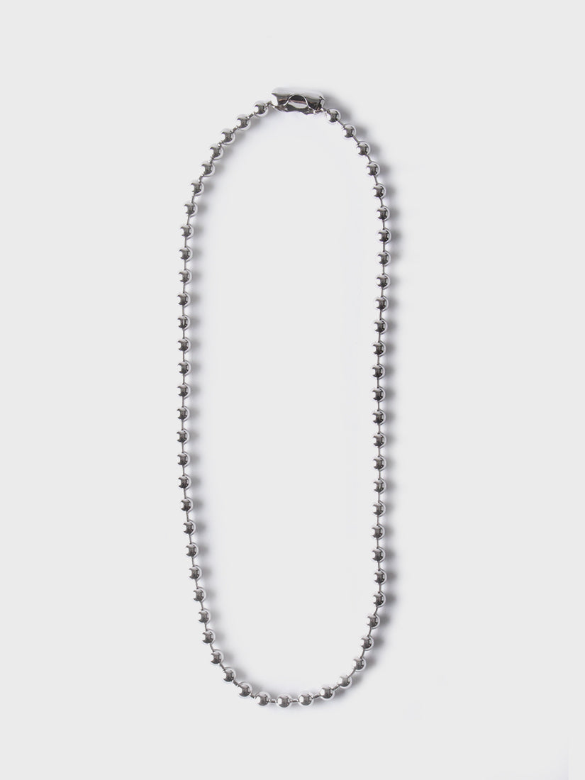 ball chain ネックレス (silver)