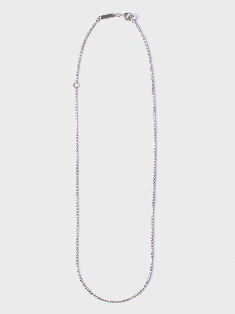 Basic chain ネックレス silver(thin)