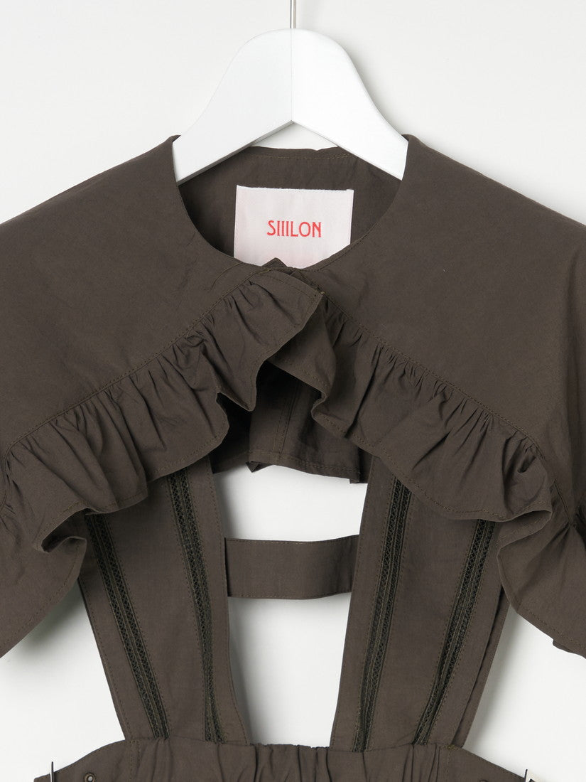 SIIILON Ruffled shirt collar | paymentsway.co