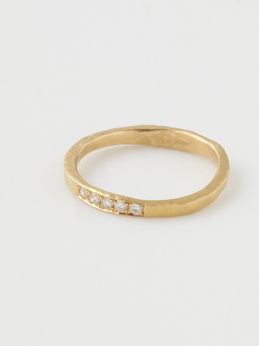 《Corinne Hamak》リング "Trust Ring with Diamond"