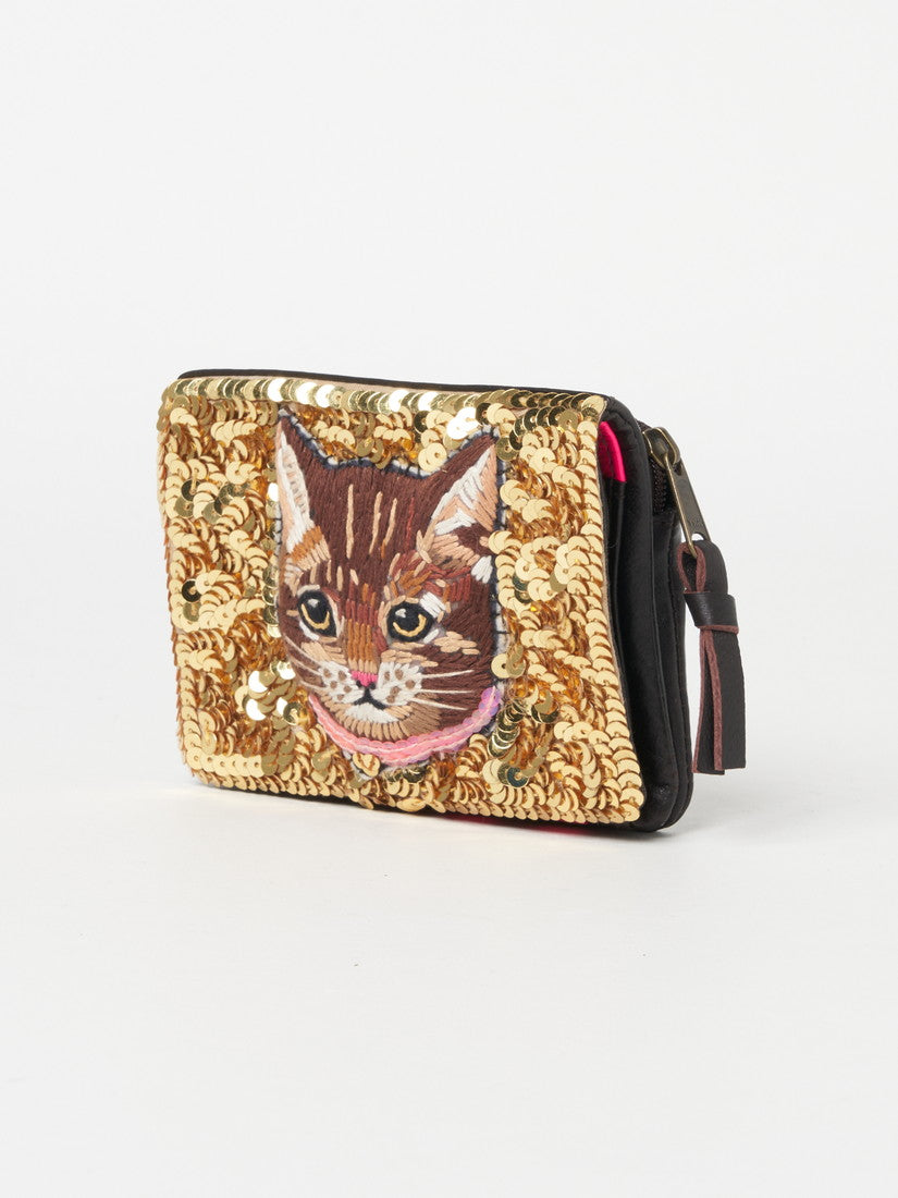 Antique cat wallet(Gold) – H.P.FRANCE公式サイト