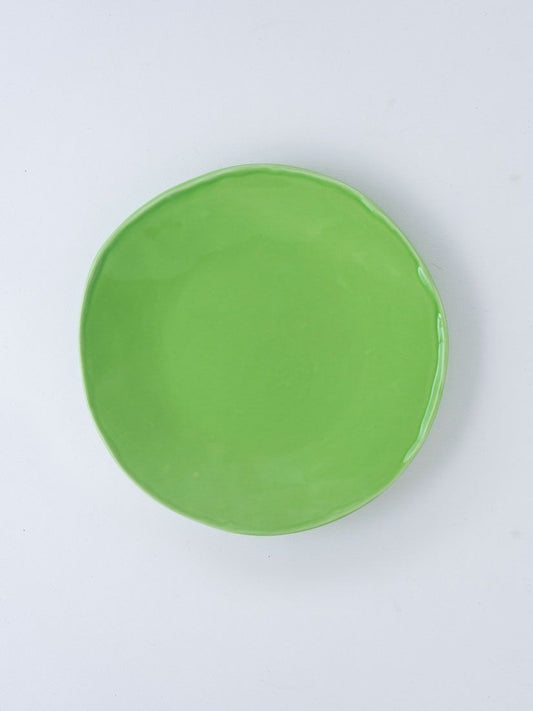 クロマティック プレート Green Sprout 中皿 18cm