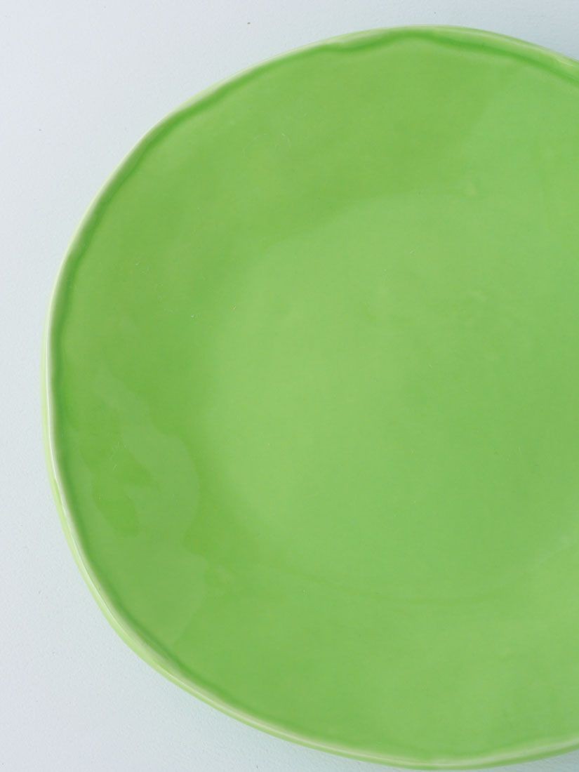 【EC限定キャンペーン】クロマティック プレート Green Sprout 中皿 18cm