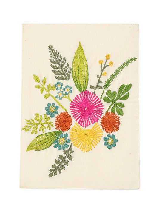 刺繍カード Bouquet