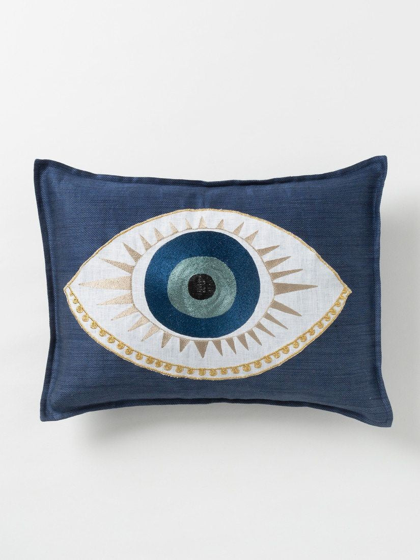 コーラルアンドタスク クッション Evil eye | www.carmenundmelanie.at