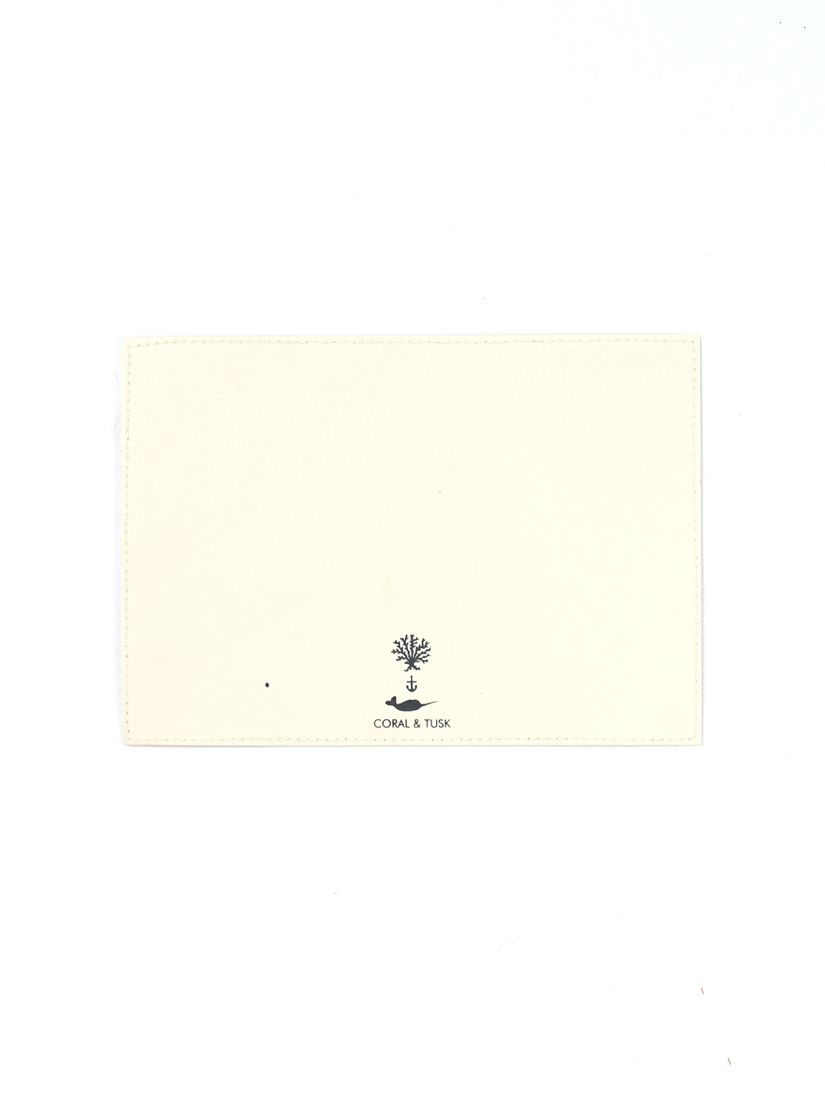 刺繍カード Mouse with Flowers