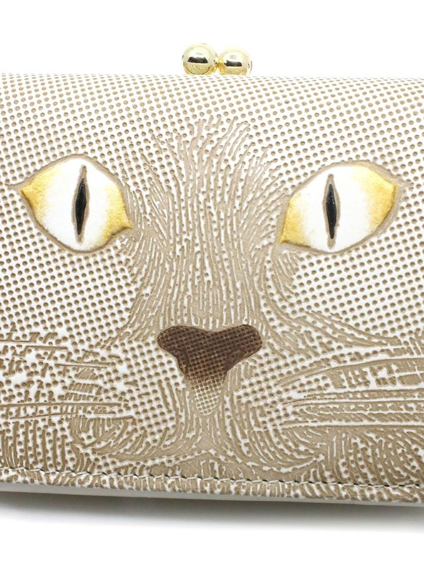 三つ折り財布『猫目』 – H.P.FRANCE公式サイト