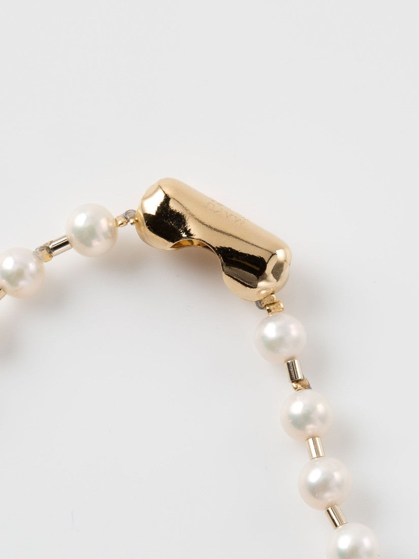 Pearl ball chain ブレスレット(18cm) – H.P.FRANCE公式サイト