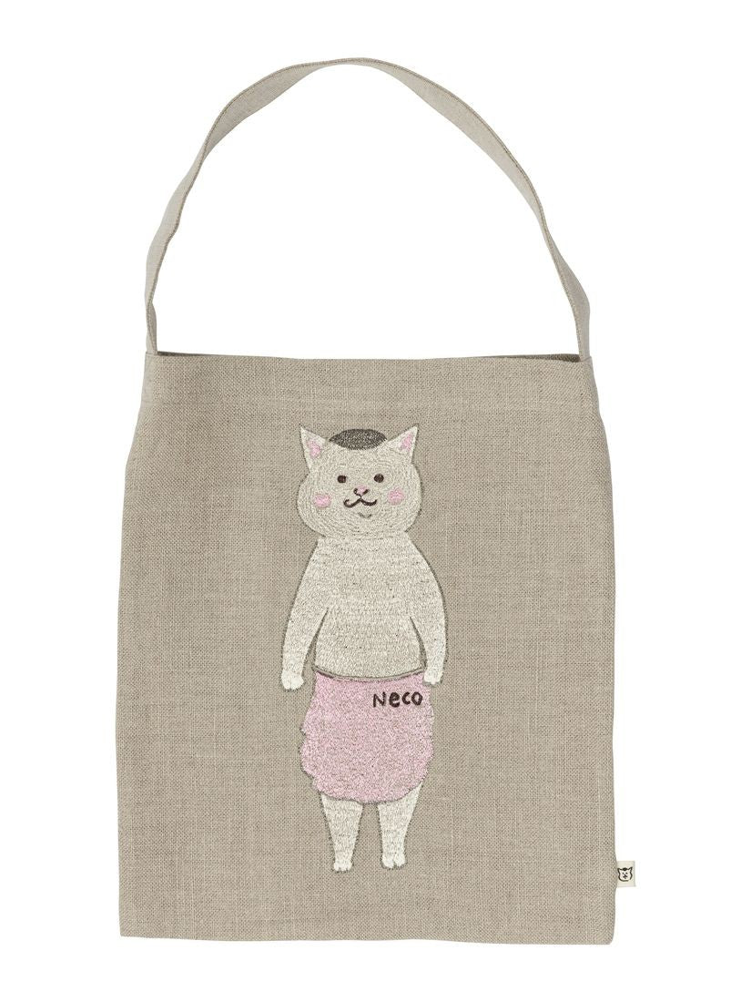 きょうの猫村さんコラボレーション｜ミディアムトートバッグ
