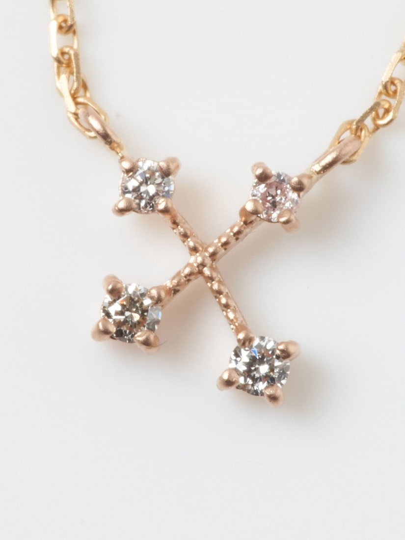 Cnythnk》 南十字星ネックレス ピンクダイヤモンド – H.P.FRANCE公式サイト