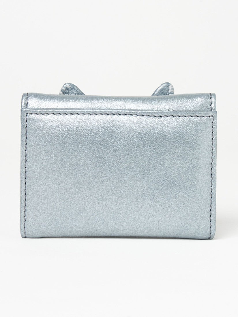 silver cat Wallet