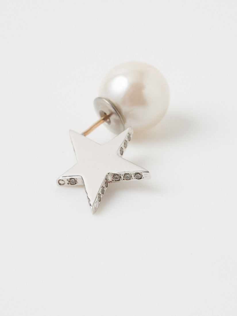 Tiny star line stone ピアス（片耳用） – H.P.FRANCE公式サイト