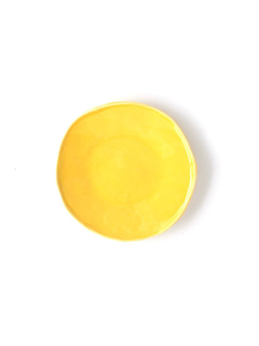 クロマティック プレート Yellow Banana 小皿 12cm