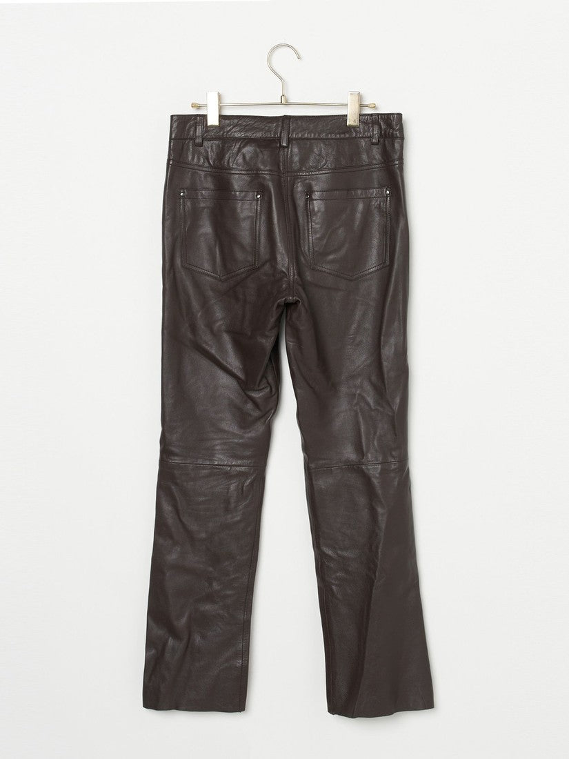 ファブリックSUPPLIER サプライヤー LEATHER PANTS　レザーパンツ